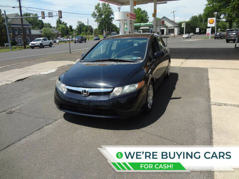 2008 Honda Civic for sale at FERINO BROS AUTO SALES in Wrightstown PA