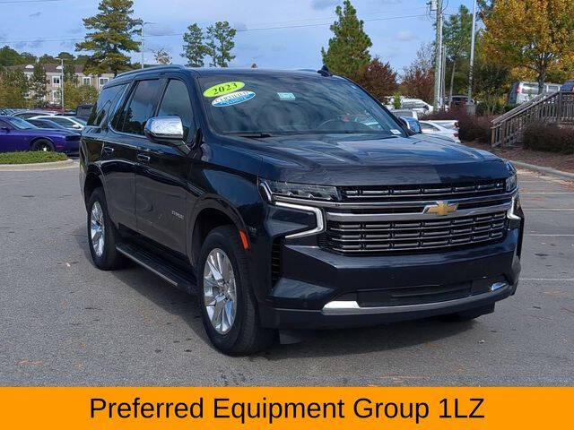 Used 2023 Chevrolet Tahoe Premier with VIN 1GNSKSKD0PR275220 for sale in Lighthouse Point, FL