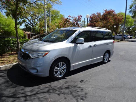 2012 Nissan Quest for sale at DONNY MILLS AUTO SALES in Largo FL