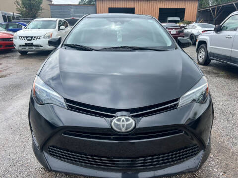 2018 Toyota Corolla for sale at HOUSTON SKY AUTO SALES in Houston TX