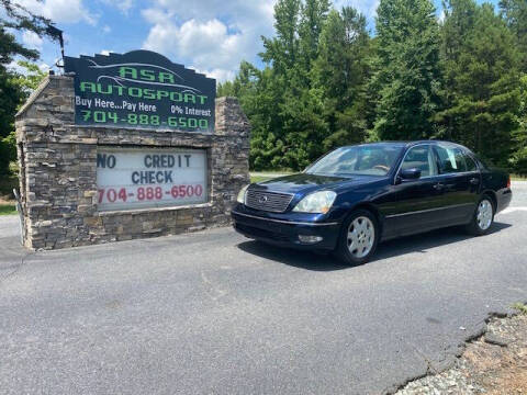 2001 Lexus LS 430 for sale at ASR Autosport Inc. in Midland NC