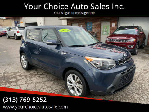 2014 Kia Soul for sale at Your Choice Auto Sales Inc. in Dearborn MI