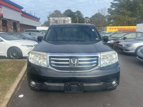 2013 Honda Pilot for sale at HW Auto Wholesale in Norfolk VA