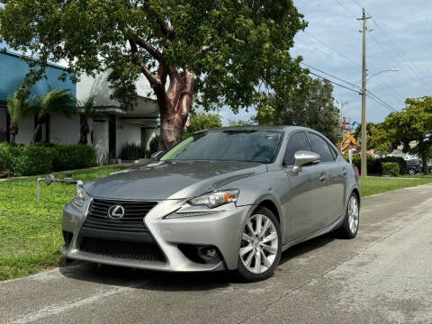 2016 Lexus IS 200t for sale at HIGH PERFORMANCE MOTORS in Hollywood FL