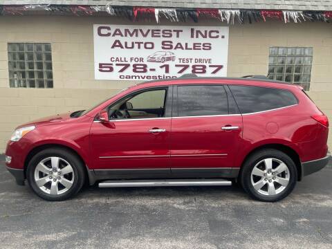 2012 Chevrolet Traverse for sale at Camvest Inc. Auto Sales in Depew NY