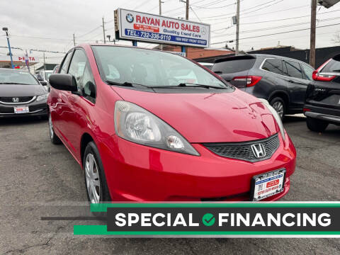 2009 Honda Fit for sale at Rayan Auto Sales in Plainfield NJ