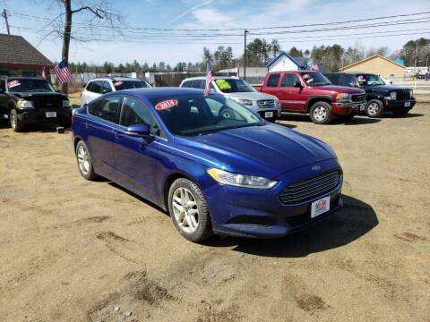 2014 Ford Fusion for sale at Winner's Circle Auto Sales in Tilton NH