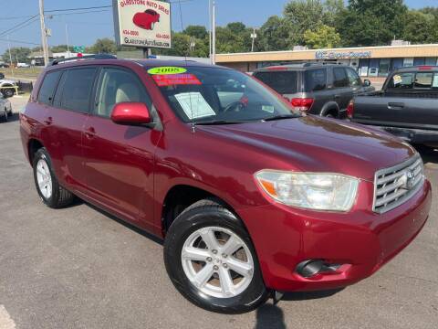 2008 Toyota Highlander for sale at GLADSTONE AUTO SALES    GUARANTEED CREDIT APPROVAL in Gladstone MO