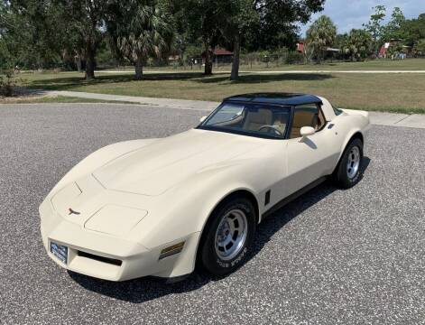 1981 Chevrolet Corvette for sale at P J'S AUTO WORLD-CLASSICS in Clearwater FL