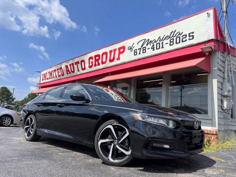 2020 Honda Accord for sale at Unlimited Auto Group of Marietta in Marietta GA