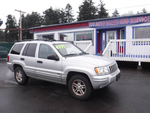2004 Jeep Grand Cherokee for sale at 777 Auto Sales and Service in Tacoma WA