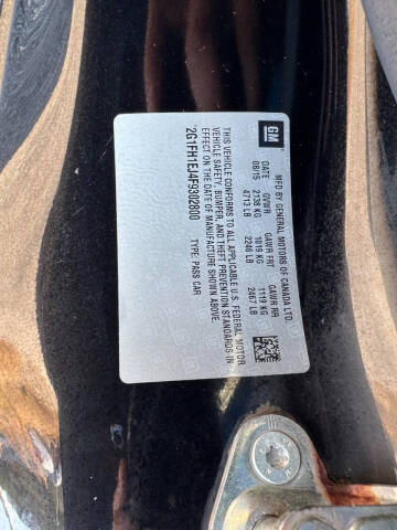 2015 Chevrolet Camaro SS