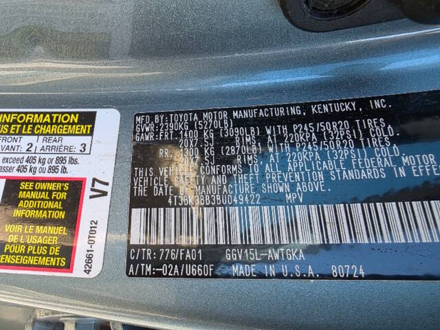 2011 Toyota Venza AWD V6