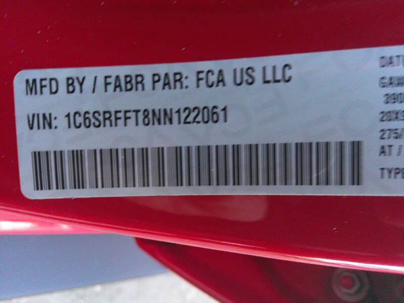 2022 RAM 1500 Big Horn