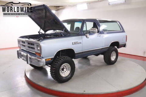 1989 Dodge Ramcharger 100