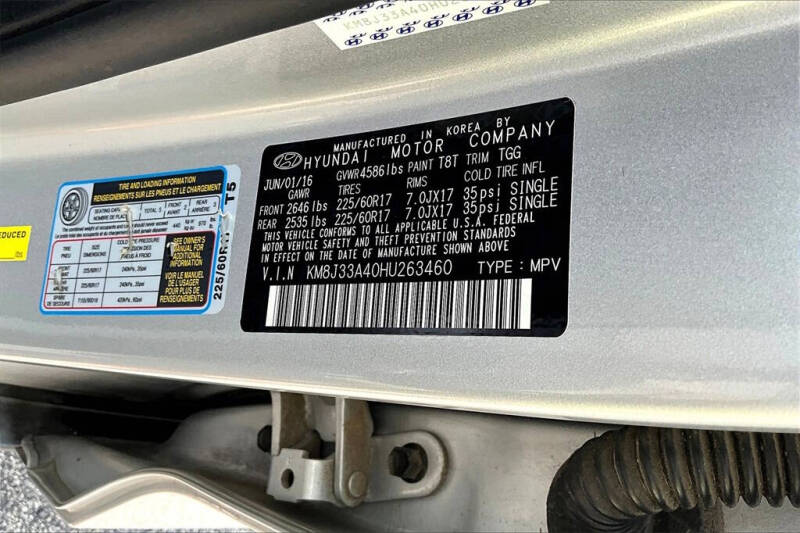 2017 Hyundai Tucson SE