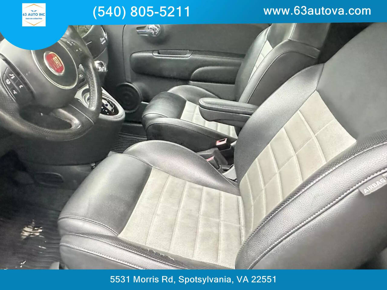 2013 FIAT 500 for sale at 63 Auto Inc in Spotsylvania, VA