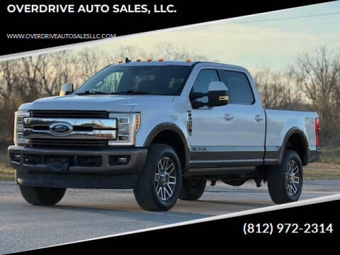 2019 Ford F-250 Super Duty for sale at OVERDRIVE AUTO SALES, LLC. in Clarksville IN