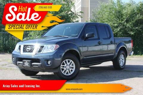 2015 Nissan Frontier for sale at Ariay Sales and Leasing Inc. - Pre Owned Storage Lot in Denver CO