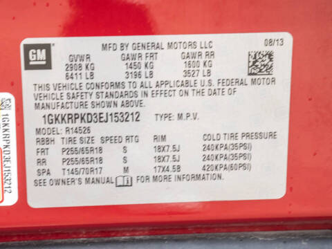 2014 GMC Acadia SLE-2