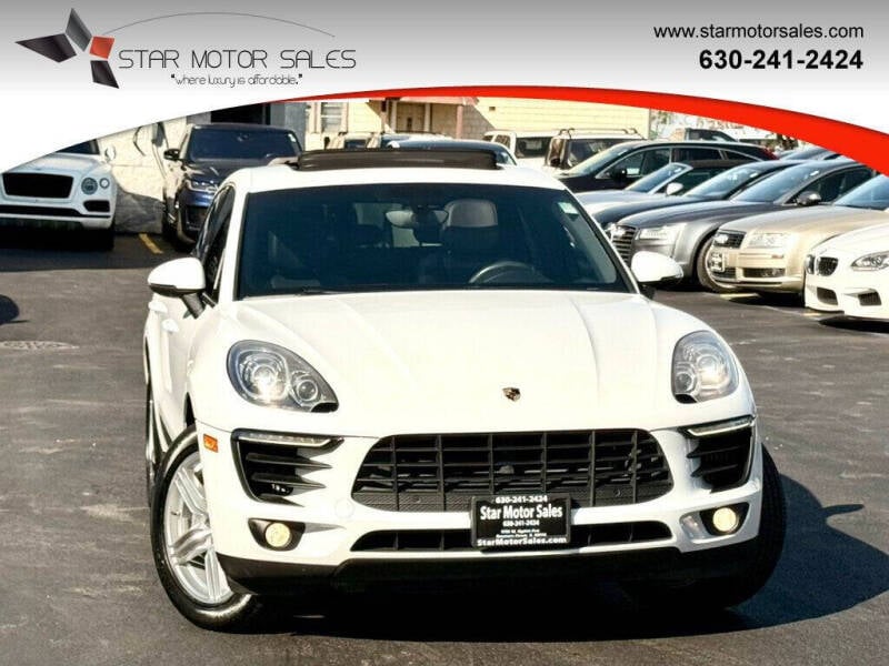 2016 Porsche Macan for sale at Star Motor Sales in Downers Grove IL