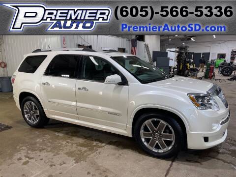 2012 GMC Acadia for sale at Premier Auto in Sioux Falls SD