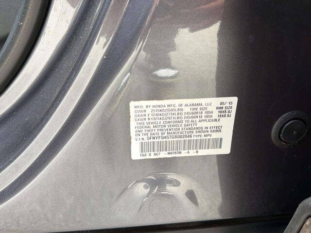 2016 Honda Pilot EX-L
