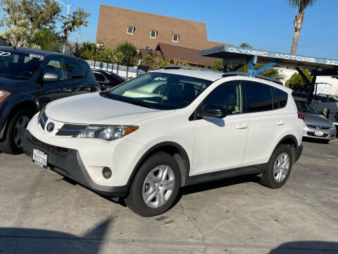 2015 Toyota RAV4 for sale at Olympic Motors in Los Angeles CA