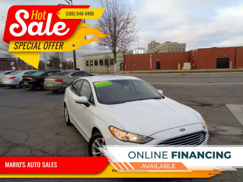 2020 Ford Fusion for sale at MARIO'S AUTO SALES in Mount Clemens MI