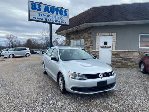 2011 Volkswagen Jetta for sale at 83 Autos in York PA