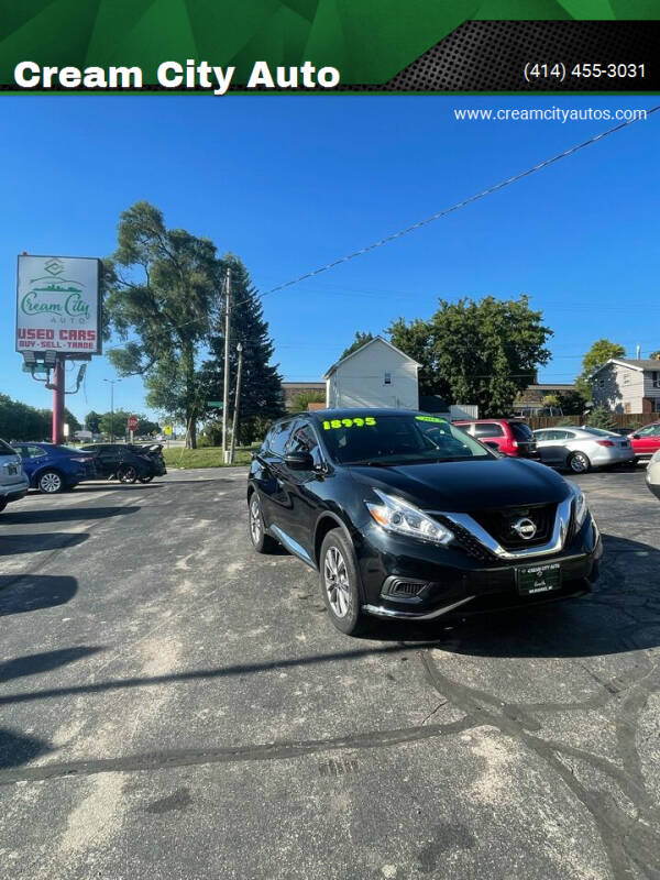 2017 Nissan Murano for sale at Cream City Auto in Milwaukee WI