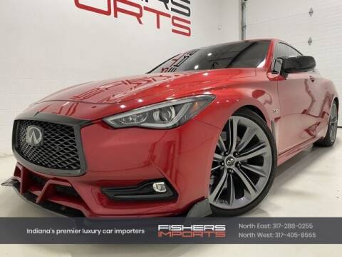 2018 Infiniti Q60 for sale at Fishers Imports in Fishers IN