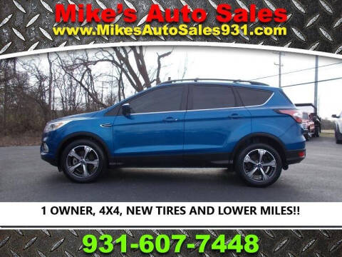 2018 Ford Escape for sale at Mike's Auto Sales in Shelbyville TN