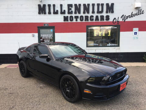 2013 Ford Mustang for sale at Millennium Motorcars in Yorkville IL