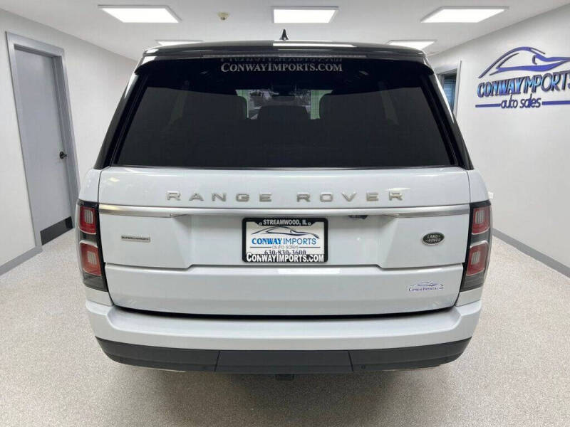 2018 Land Rover Range Rover Supercharged