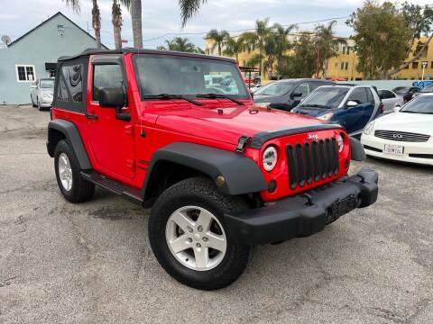 2016 Jeep Wrangler for sale at ARNO Cars Inc in North Hills CA