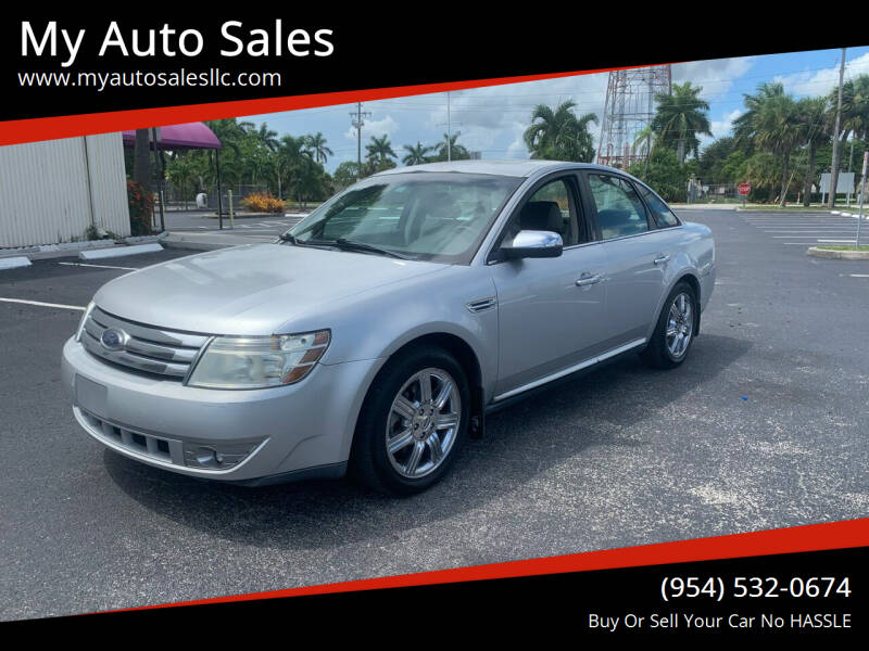 2009 Ford Taurus for sale at My Auto Sales in Margate FL