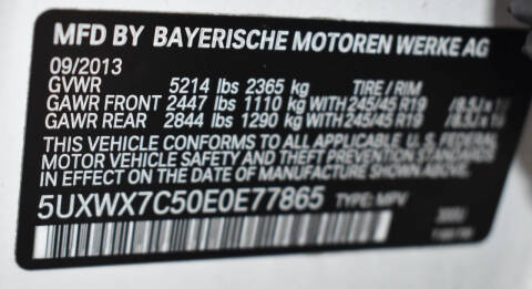 2014 BMW X3 xDrive35i