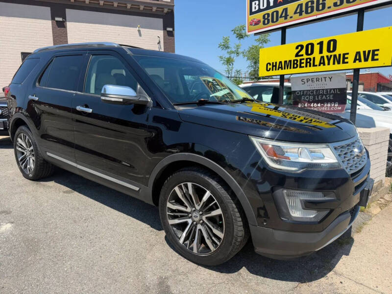 2016 Ford Explorer Platinum