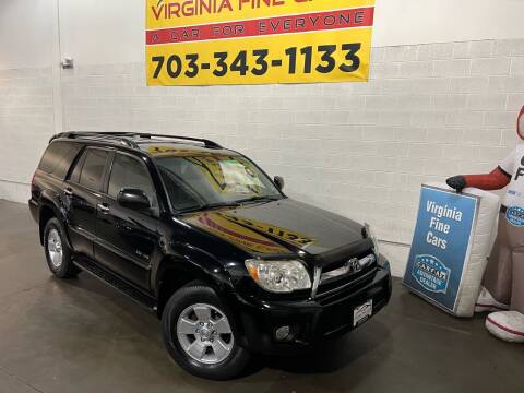 2007 Toyota 4Runner for sale at Virginia Fine Cars in Chantilly VA