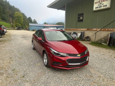 2017 Chevrolet Cruze for sale at Muncy's Recycle & Auto Sales in Belfry KY