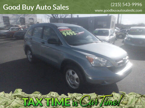 2010 Honda CR-V for sale at Good Buy Auto Sales in Philadelphia PA