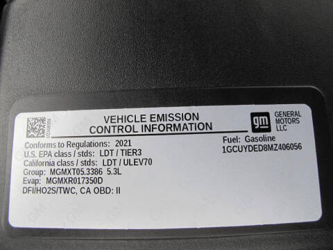 2021 Chevrolet Silverado 1500