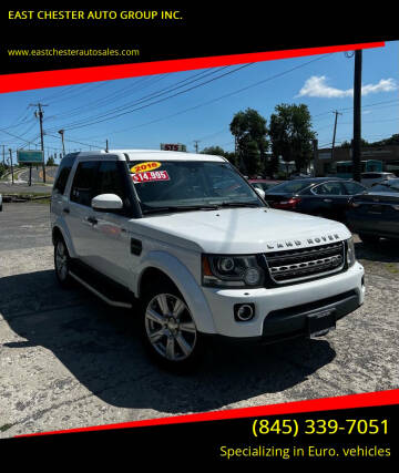 2016 Land Rover LR4 for sale at EAST CHESTER AUTO GROUP INC. in Kingston NY