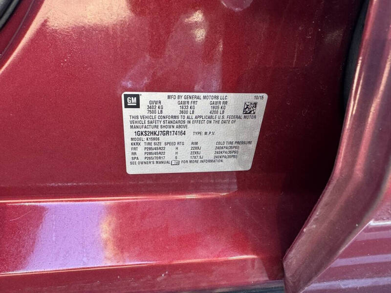 2016 GMC Yukon XL Denali