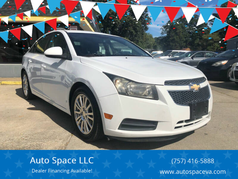 2012 Chevrolet Cruze for sale at Auto Space LLC in Norfolk VA