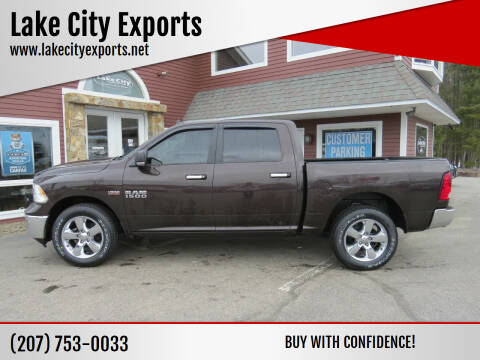 2017 RAM 1500 for sale at Lake City Exports in Auburn ME