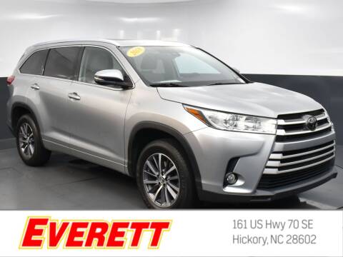 2018 Toyota Highlander for sale at Everett Chevrolet Buick GMC in Hickory NC