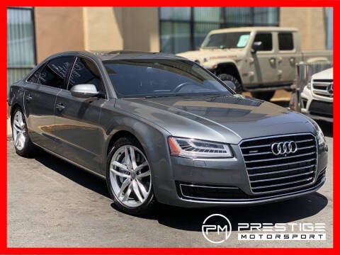 2015 Audi A8 L for sale at Prestige Motorsport in Rancho Cordova CA