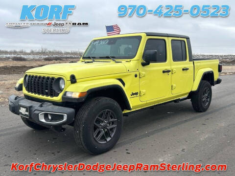 2024 Jeep Gladiator for sale at Tony Peckham @ Korf Motors in Sterling CO